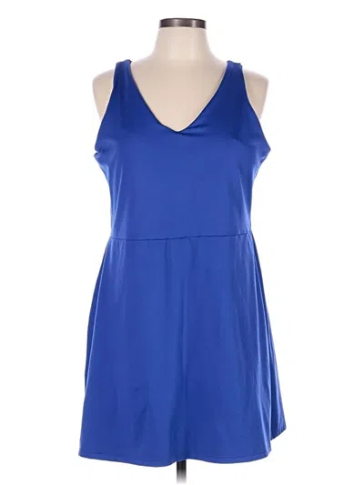 Pre-owned Gap Fit Casual Dress In Black