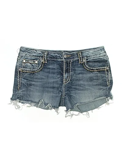 Pre-owned Miss Me Denim Shorts In Blue