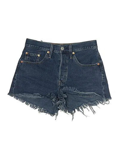 Pre-owned Levi's Denim Shorts In Blue