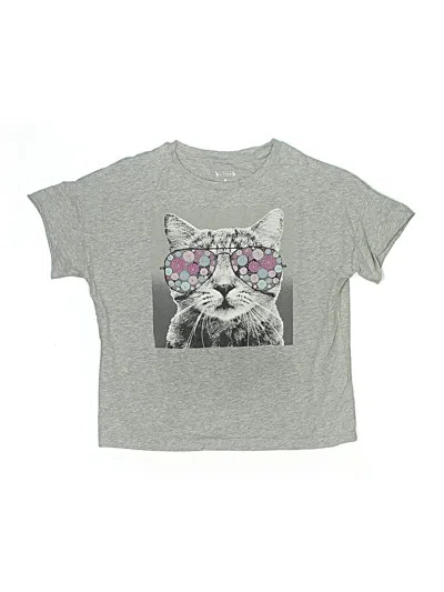 Pre-owned Kidpik Kids' Short Sleeve T-shirt In Gray
