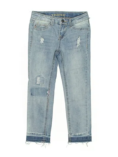 Pre-owned Vigoss Kids' Jeans In Blue