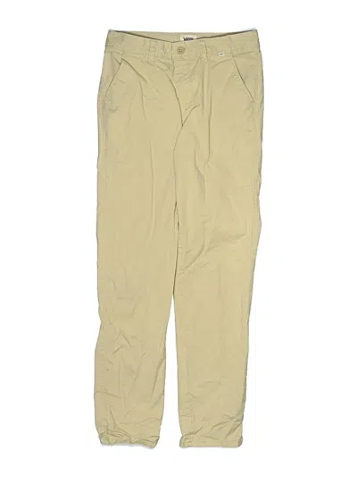 Pre-owned Vans Kids' Khaki Pant In Brown