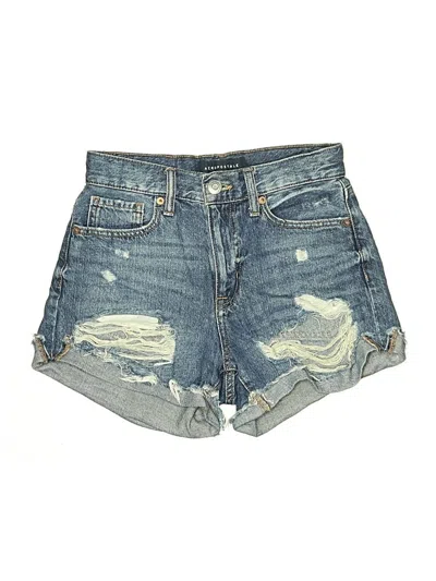 Pre-owned Aéropostale Denim Shorts In Blue