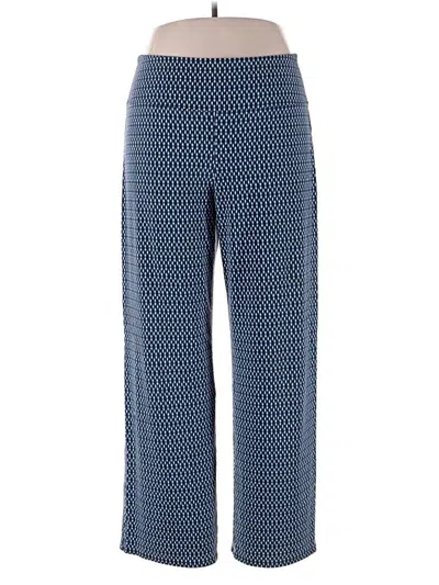 Pre-owned Jjill Casual Pants In Blue