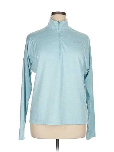 Pre-owned Nike Long Sleeve T-shirt In Blue