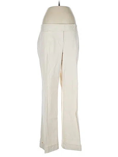 Pre-owned Talbots Dress Pants In White