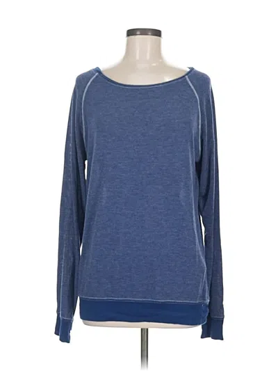 Pre-owned Able Long Sleeve T-shirt In Blue