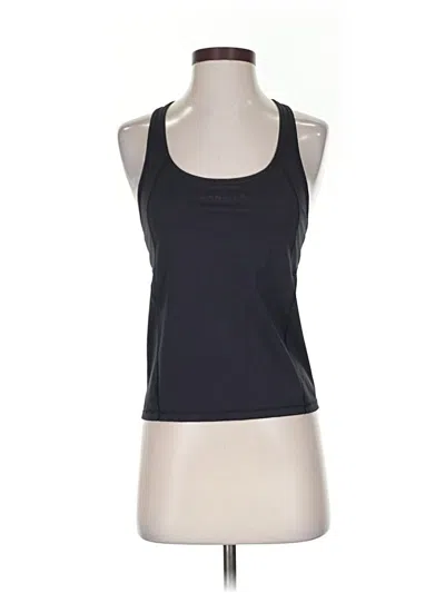 Pre-owned Bandier Tank Top Black Halter Neckline Tops