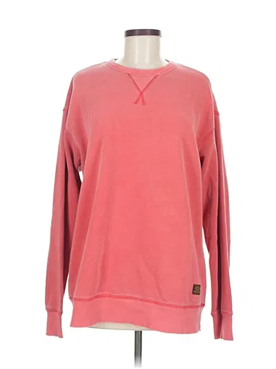 Pre-owned H&m L.o.g.g. Sweatshirt In Pink