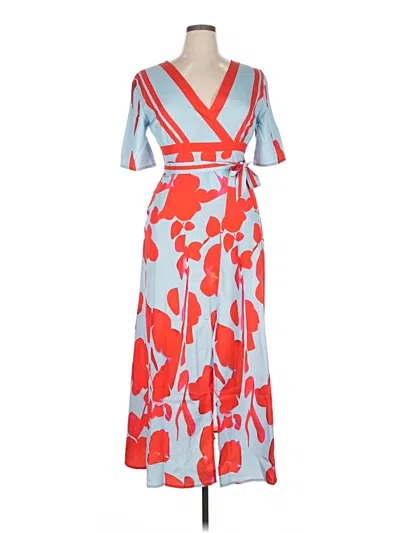 Pre-owned Unbranded Casual Dress In Blue