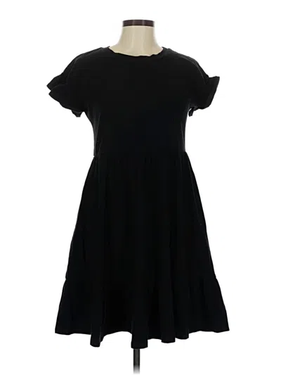 Pre-owned Lulus Casual Dress In Black