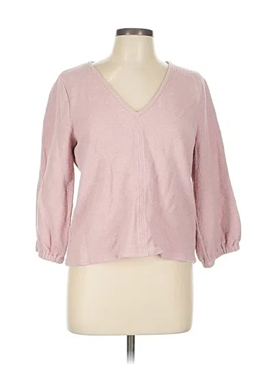 Pre-owned Madewell Cardigan Sweater In Pink