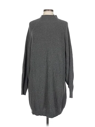 Pre-owned Unbranded Casual Dress In Gray