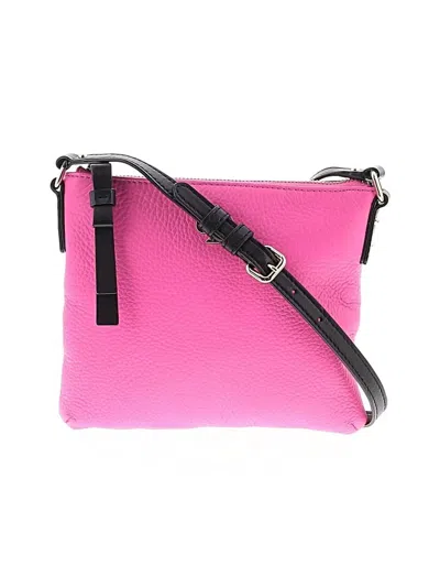 Pre-owned Kate Spade New York Leather Crossbody Bag In Pink