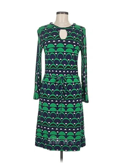 Pre-owned Banana Republic Mad Men Casual Dress In Green