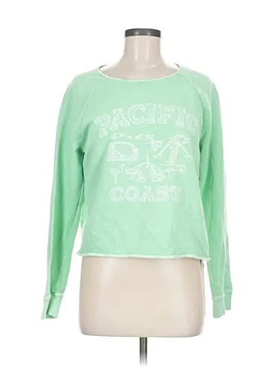 Pre-owned Lucky Brand Sweatshirt In Green