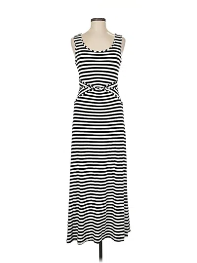 Pre-owned Style & Co Casual Dress In Black
