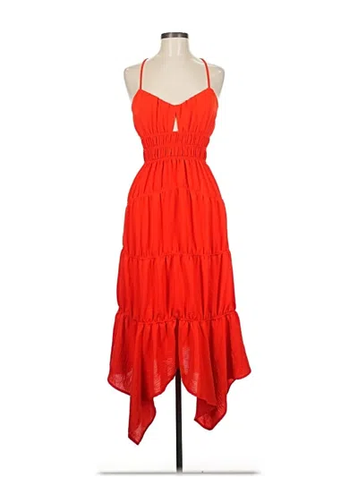 Pre-owned Monteau Cocktail Dress In Red