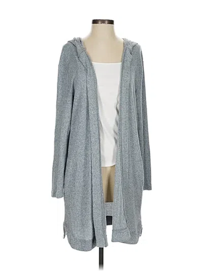 Pre-owned Xersion Cardigan Sweater In Gray