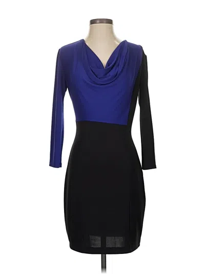 Pre-owned Narciso Rodriguez For Design Nation Cocktail Dress In Blue