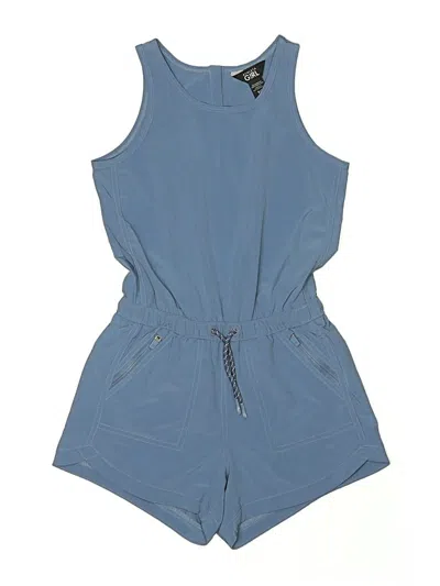 Pre-owned Athleta Girl Kids' Dress In Blue