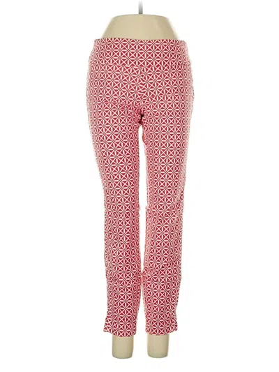 Pre-owned New York And Company Casual Pants In Red