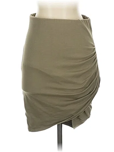 Pre-owned Michael Stars Casual Skirt In Green