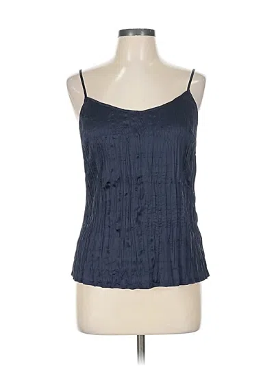 Pre-owned Nygard Tank Top Blue Strapless Neckline Tops