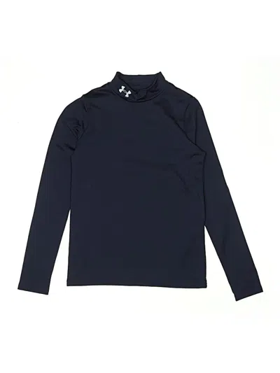 Pre-owned Under Armour Kids' Long Sleeve Turtleneck In Blue