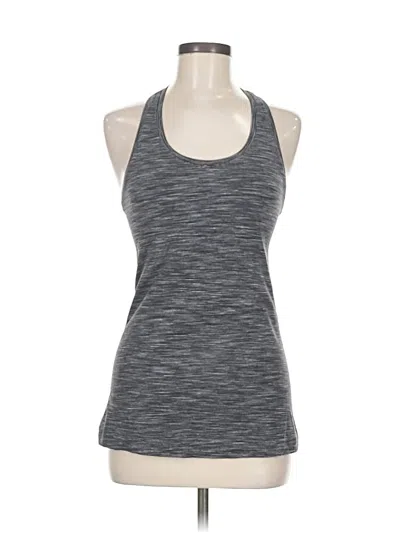 Pre-owned Lululemon Athletica Active Tank Top In Gray