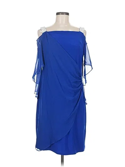Pre-owned Msk Cocktail Dress In Blue
