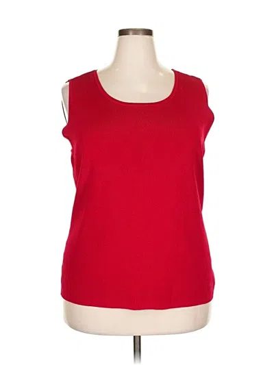 Pre-owned East5th Sweater Vest In Red