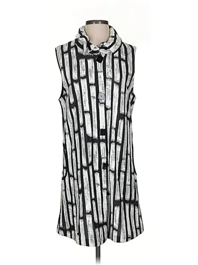 Pre-owned Yushi Vest In Silver