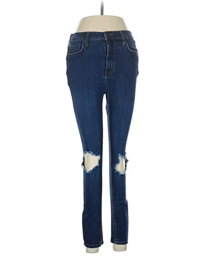 Pre-owned Free People Jeans In Blue