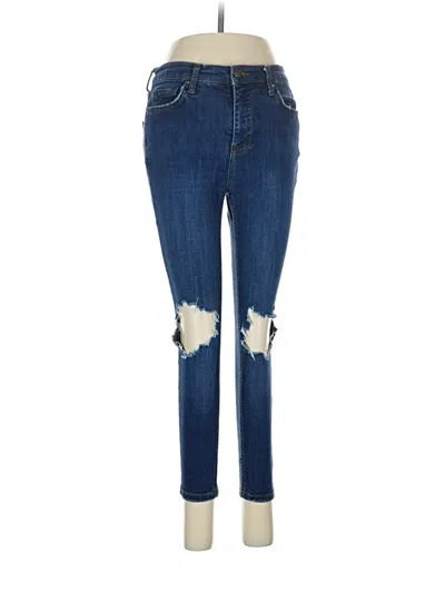 Pre-owned Free People Jeans In Blue