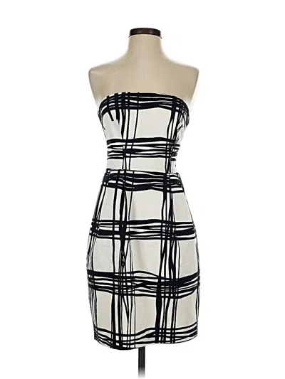 Pre-owned Express Design Studio Cocktail Dress In White