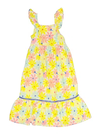 Pre-owned Cat & Jack Kids' Dress In Yellow