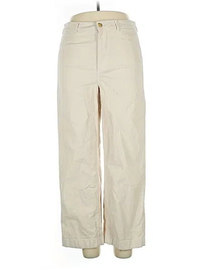 Pre-owned Everlane Casual Pants In White
