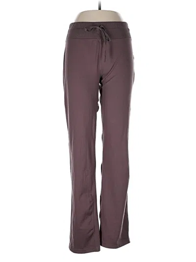 Pre-owned Jockey Track Pants In Burgundy