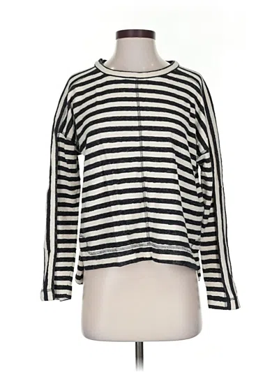 Pre-owned Madewell Pullover Sweater In Black