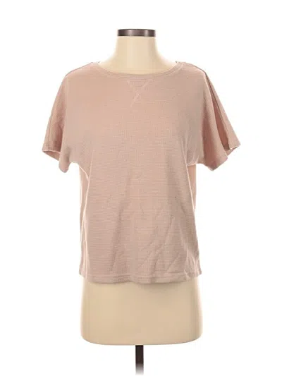 Pre-owned Zesica Short Sleeve T-shirt In Brown