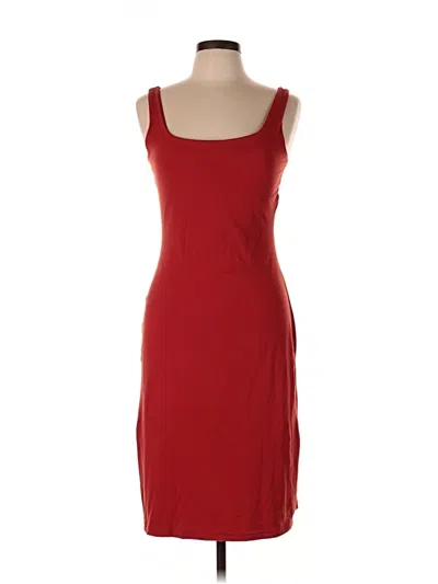 Pre-owned Susana Monaco Cocktail Dress In Burgundy