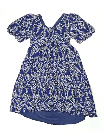 Pre-owned Bardot Kids'  Dress In Blue