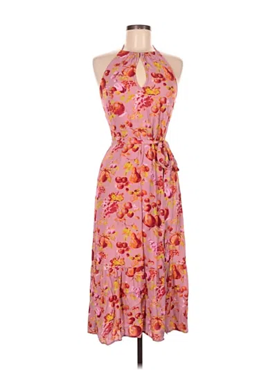 Pre-owned Paige Cocktail Dress In Pink