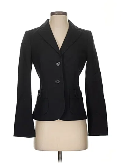 Pre-owned Banana Republic Blazer Jacket In Black