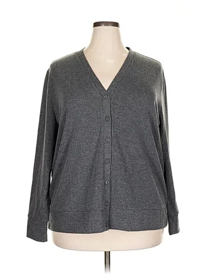 Pre-owned 32 Degrees Cardigan Sweater In Gray