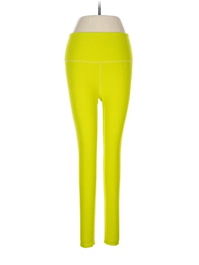 Pre-owned Beyond Yoga Active Pants In Green