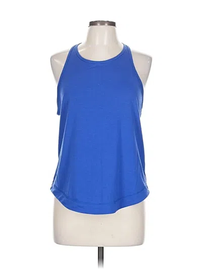 Pre-owned Sweaty Betty Tank Top Blue Halter Neckline Tops