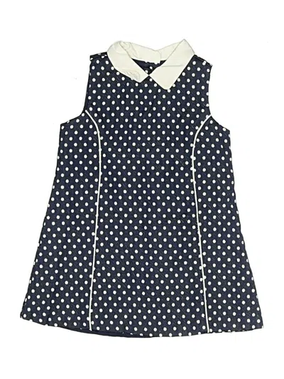 Pre-owned Janie And Jack Kids' Dress In Blue