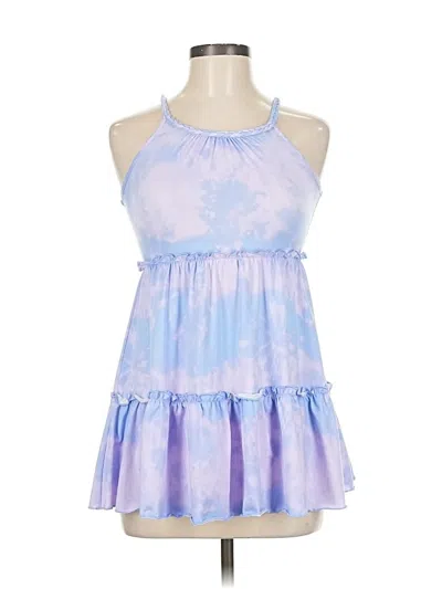 Pre-owned Assorted Brands Casual Dress In Blue